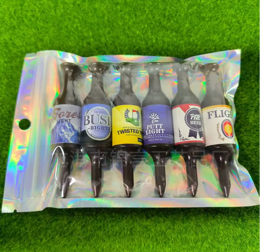 Beer Bottle Golf Tees