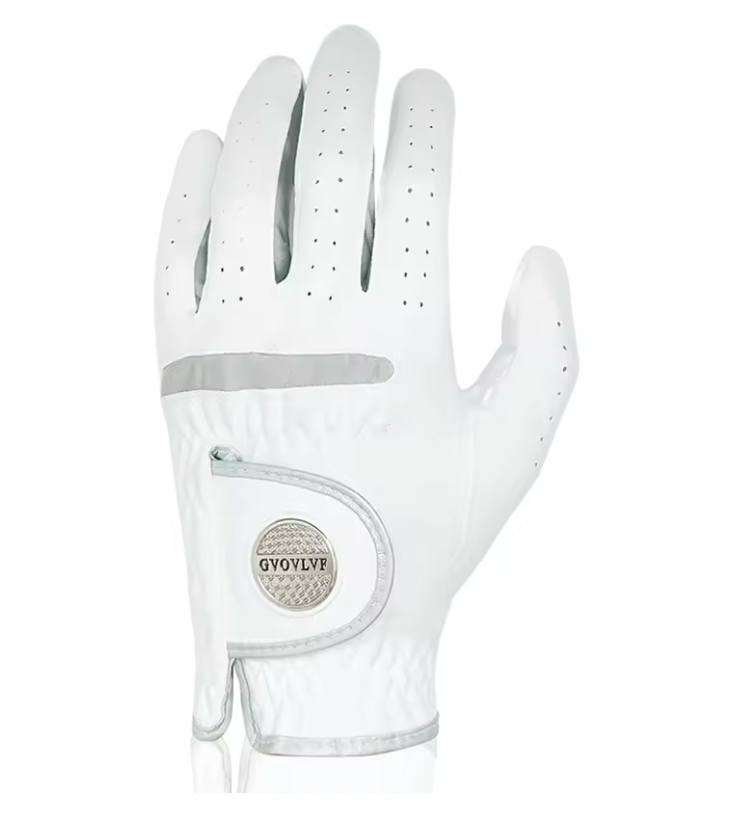 Glove with Built-In ball Marker