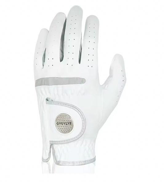 Glove with Built-In ball Marker