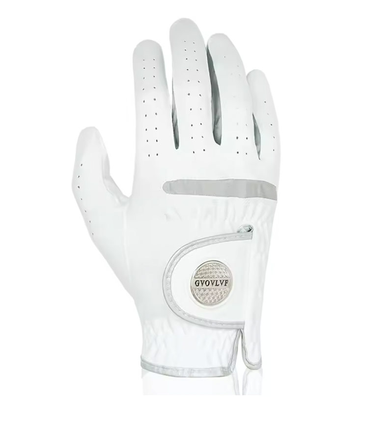 Glove with Built-In ball Marker