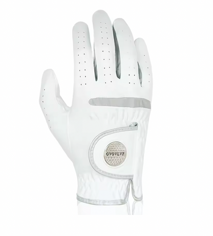 Glove with Built-In ball Marker